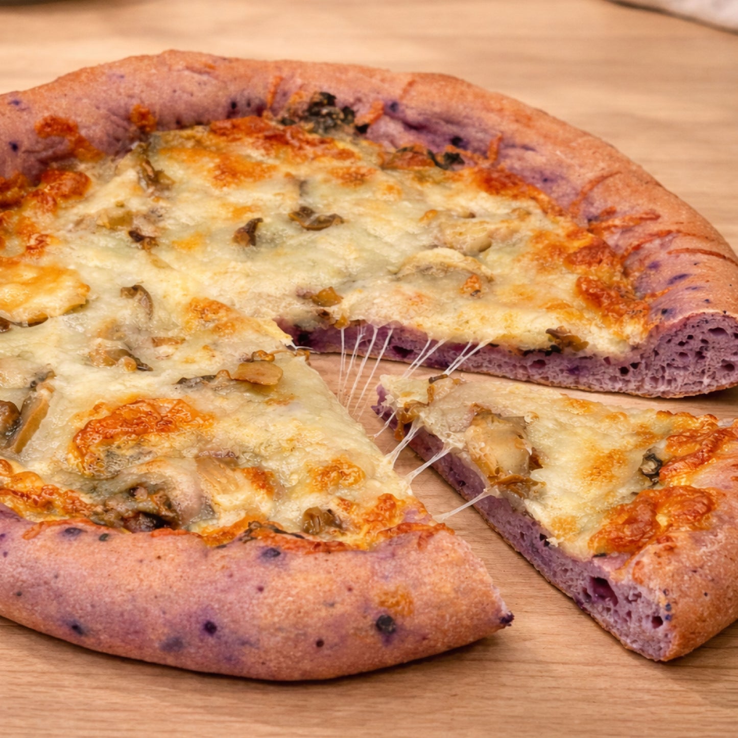Frozen Truffle Mushroom Sourdough Pizza