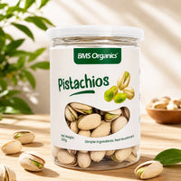 BMS Organics Pistachios  (Roasted) (220g)