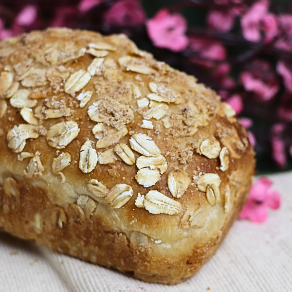 Longan Azuki Oat Sourdough Pillow Bun