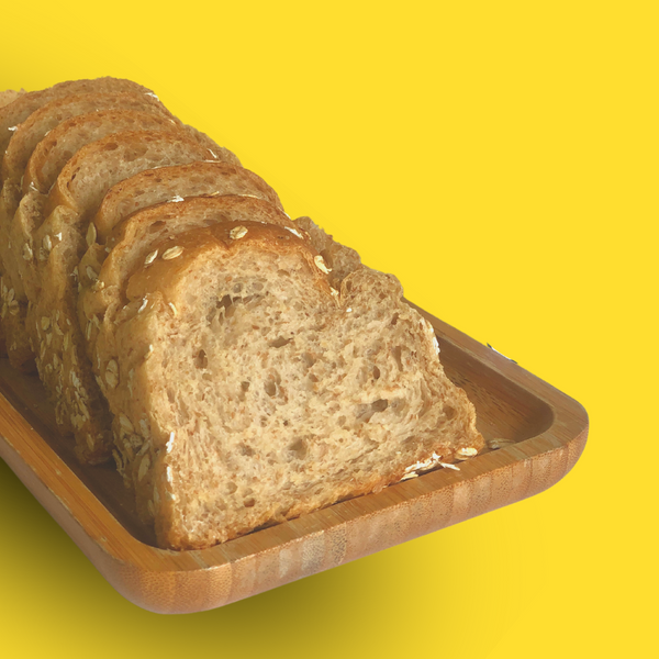 Organic Wholemeal Oat Sourdough Loaf-Fresh Bread-YookyBites