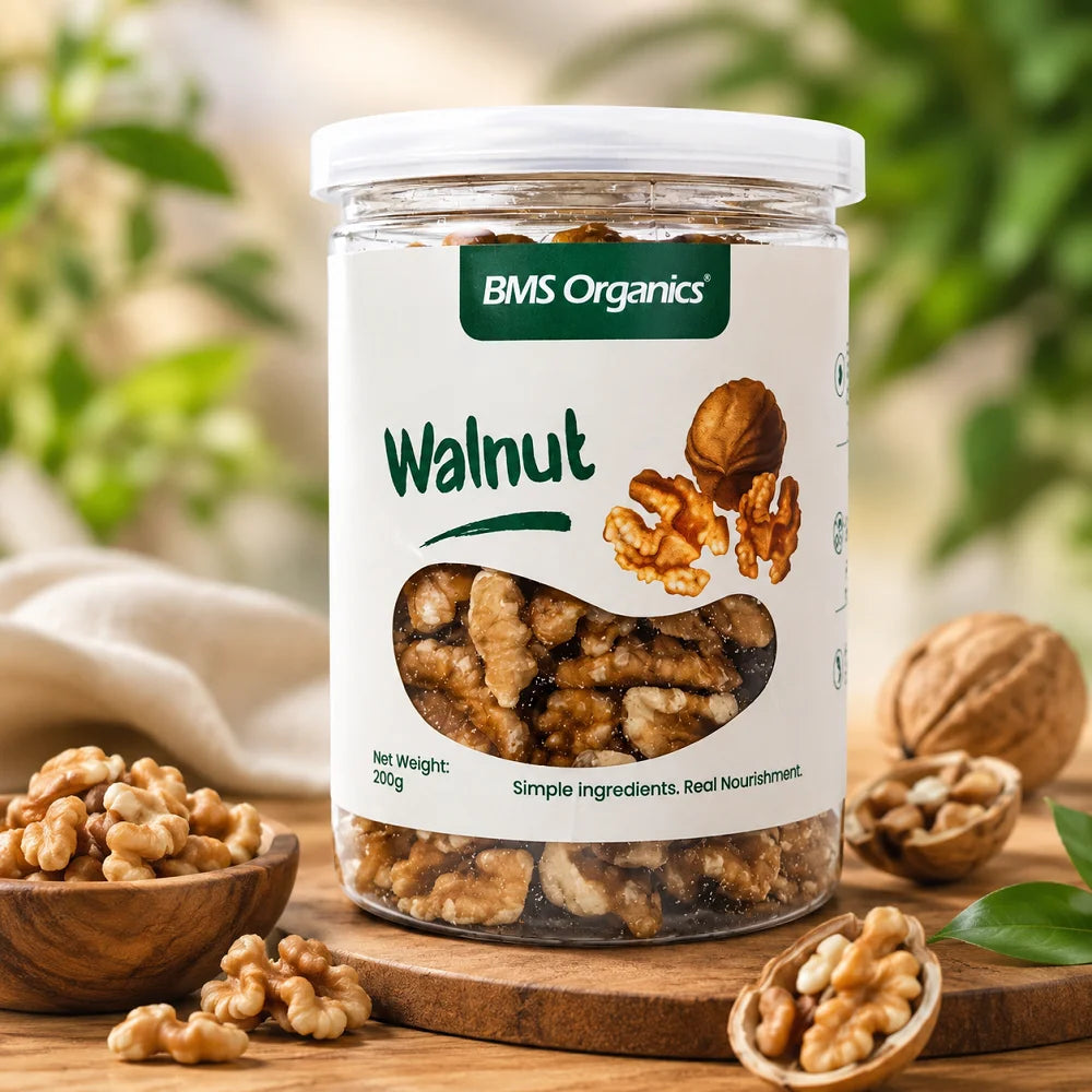 BMS Organics Walnut (Raw) (200g)
