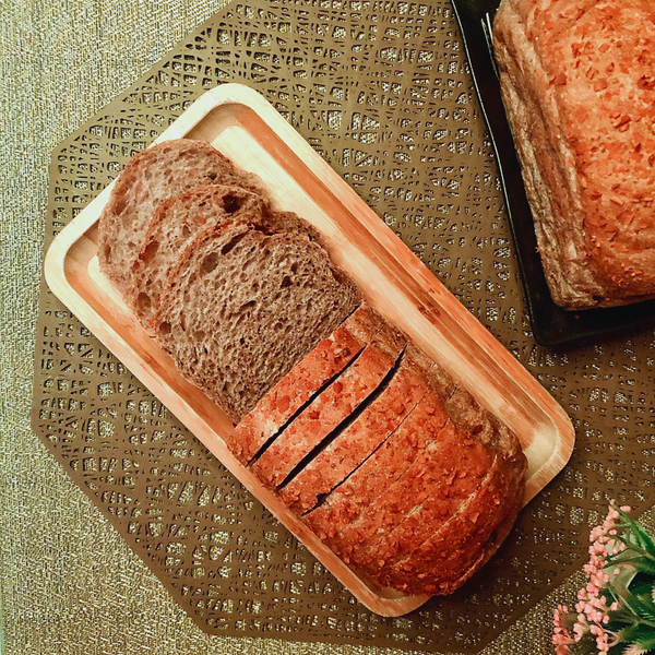 Vegan Dark Grains Raisin Sourdough Toast-Fresh Bread-YookyBites