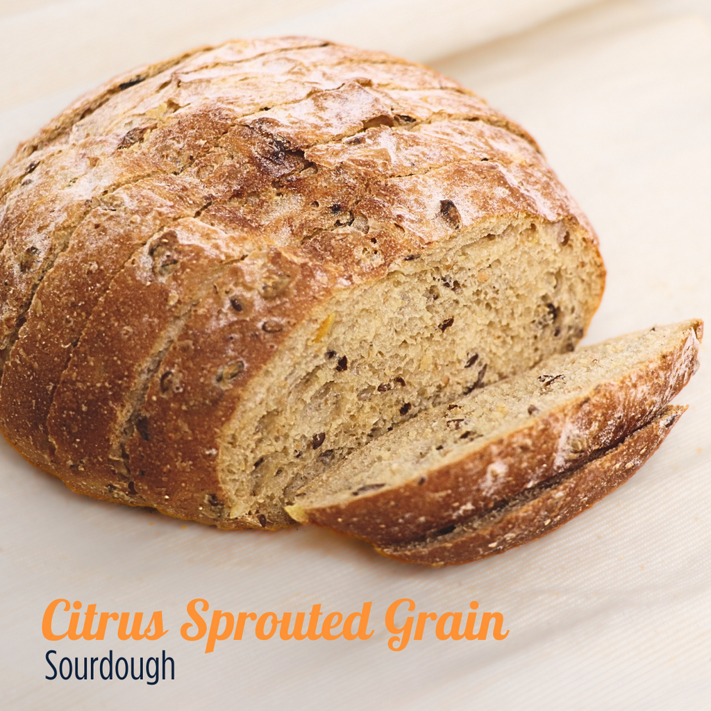 [NEW] Citrus Sprouted Grain Sourdough