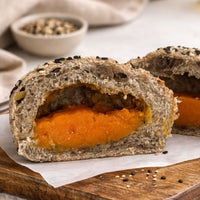 Pumpkin Mix Sesame Sourdough Bun