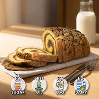 Black Sesame Pumpkin Sourdough Toast