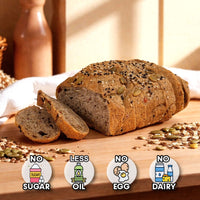 Golden Black sesame Sourdough