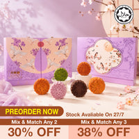 Best Seller Series Mooncake Gift Box (No Sugar Added ) 6pcs X 80g/pcs
