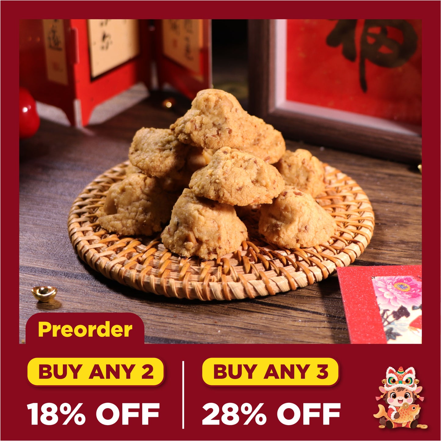 Macadamia Coconut ButterCookies