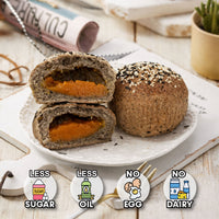 Pumpkin Mix Sesame Sourdough Bun