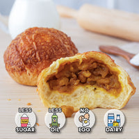 [R] Cheese Curry Potato Sourdough Bun