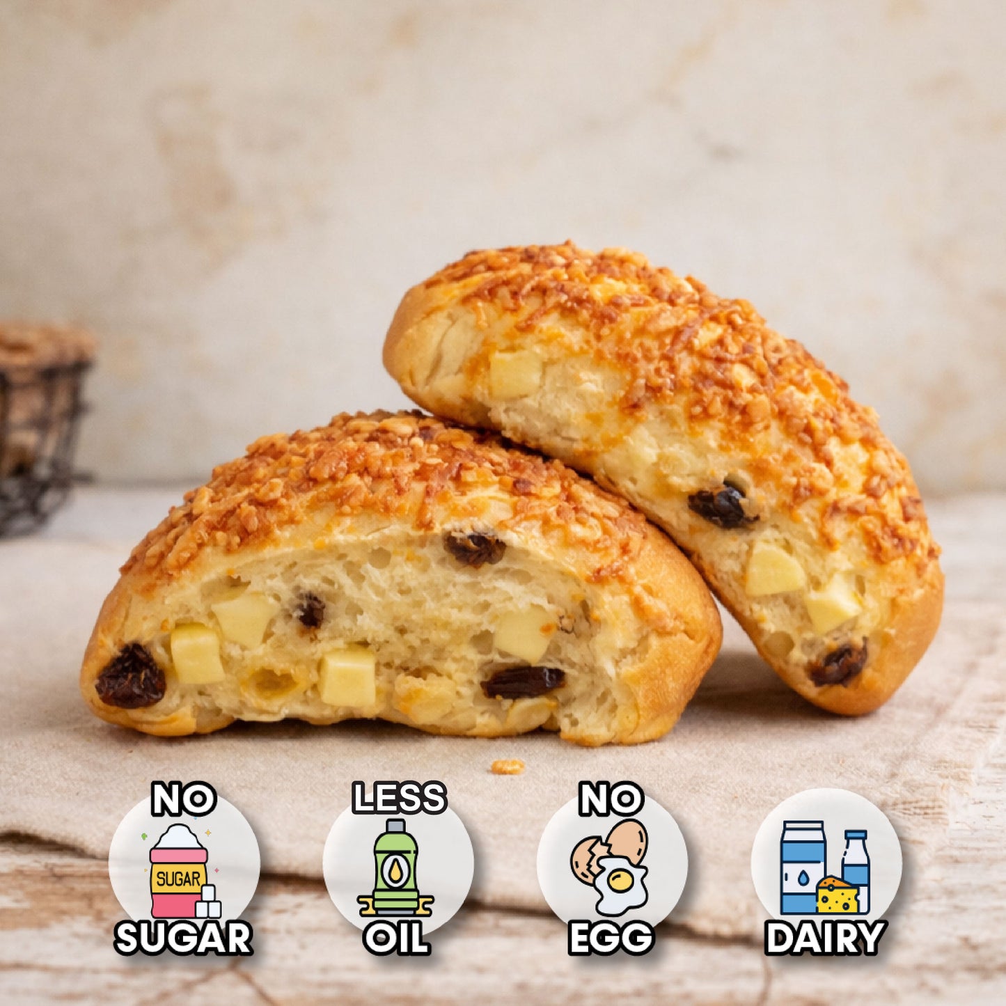 Cheese Orange Levain Sourdough Sticks