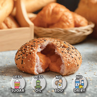 [R] Cranberry Pumpkin Purple Sourdough Bun