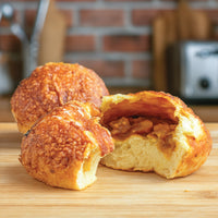 [R] Cheese Curry Potato Sourdough Bun