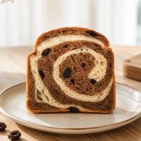 Dark Chocolate Raisin Coconut Sourdough Toast