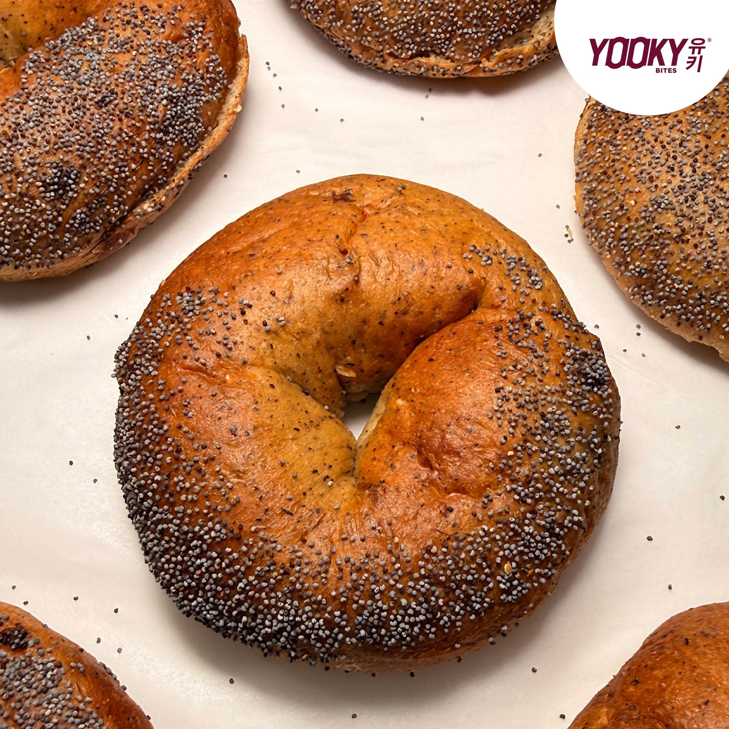 Earl Grey Jasmine Levain Oat Sourdough Bagel