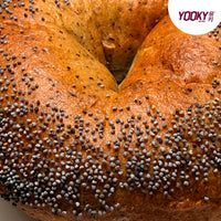 Earl Grey Jasmine Levain Oat Sourdough Bagel