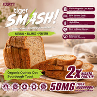Organic Quinoa Oat Sourdough Toast